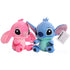 stitch stuffed plush doll A-2PCS pink and blue plush Stitch toys, cute cartoon stuffed animals gift