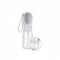 Dog Cat  Portable Feeding and Watering Supplies Portable Food Grade Material Dog Travel Pet Water Cup Bottle With Food Dispenser