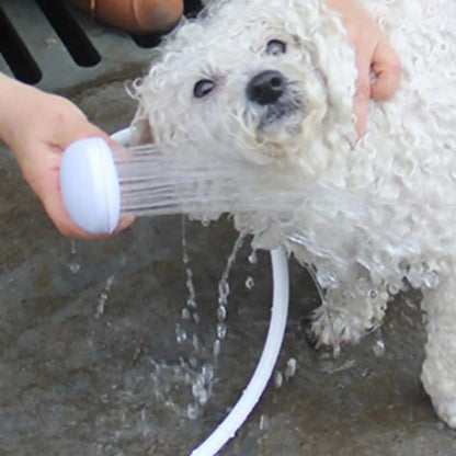 pet bathing shower for dogs and cats, handheld grooming sprayer for easy pet cleaning