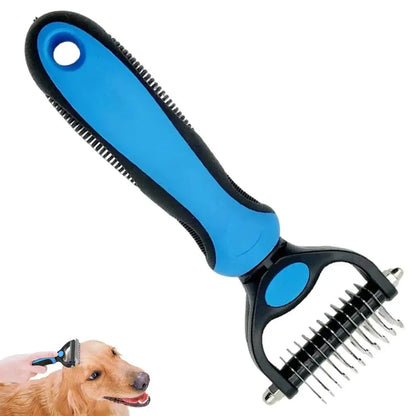 Professional Pet Deshedding Brush Dog Hair Remover Pet Fur Knot Cutter Puppy Cat Comb Brushes Dogs Grooming Shedding Supplies