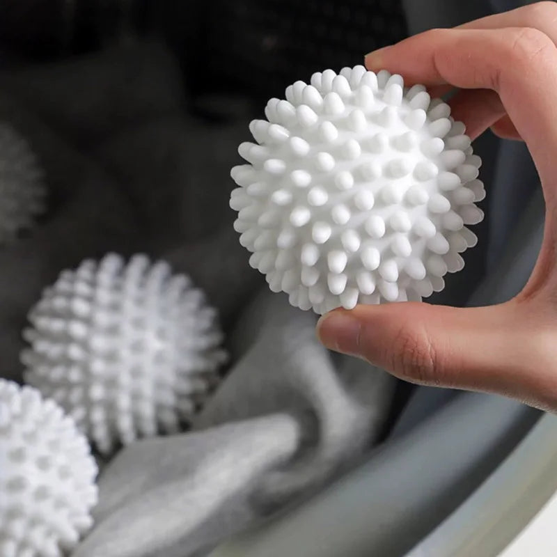 laundry anti-winding balls reusable white spiky laundry ball for reducing tangles and softening clothes in washing machine