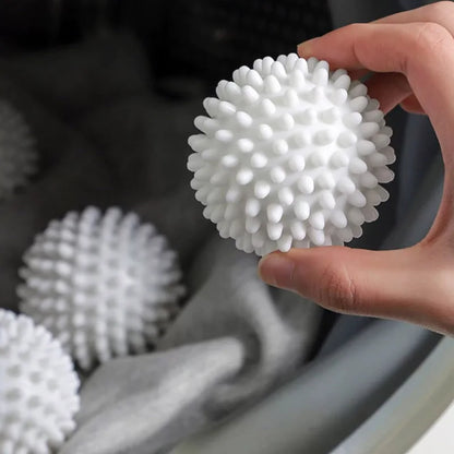 laundry anti-winding balls reusable white spiky laundry ball for reducing tangles and softening clothes in washing machine