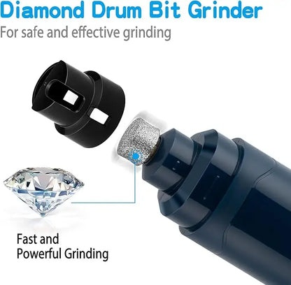 Dog Nail Grinder Upgraded - Professional 2-Speed  Rechargeable Pet Nail Trimmer