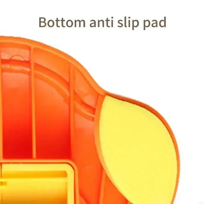 automatic cat treat dispenser interactive pet feeder with bottom anti-slip pad, non-electric chew toy for cats and dogs