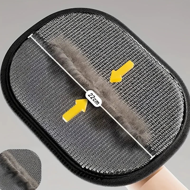 pet hair removal gloves brush tool for removing cat and dog fur from sofas, carpets, clothes, and home surfaces