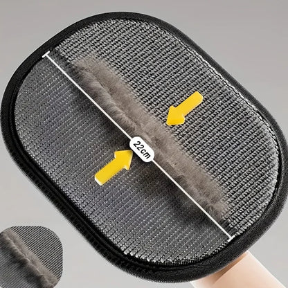 pet hair removal gloves brush tool for removing cat and dog fur from sofas, carpets, clothes, and home surfaces