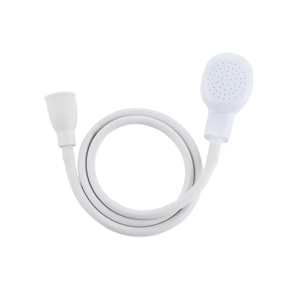 pet bathing shower white multifunctional hose with handheld sprayer for dog and cat grooming