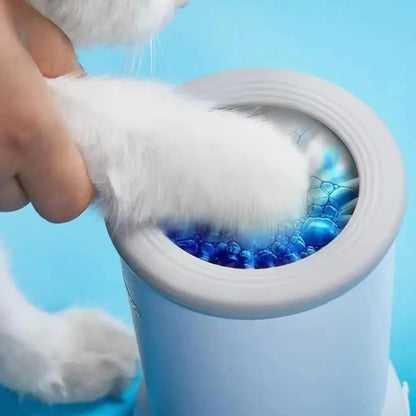 automatic pet paw cleaner for dogs and cats, low-noise USB powered smart foot washing cup