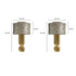 dog nail grinder replacement head copper cylindrical wheel, 2pcs, 21mm pet nail grinding accessories