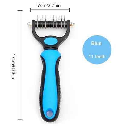 Pet Deshedding Brush Cat Comb Self Cleaning Hair Remover Grooming Tool for Dog and Cats De-Matting Comb Cleaning Pets Supplies