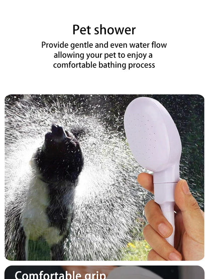 pet shower pet shower sprayer for gentle even water flow and comfortable dog bathing