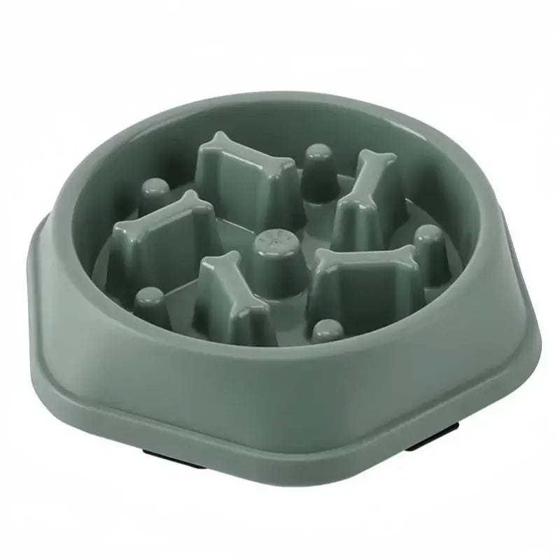 Anti-choking slow feeder bowl for dogs and cats, maze design, thickened non-slip pet bowl