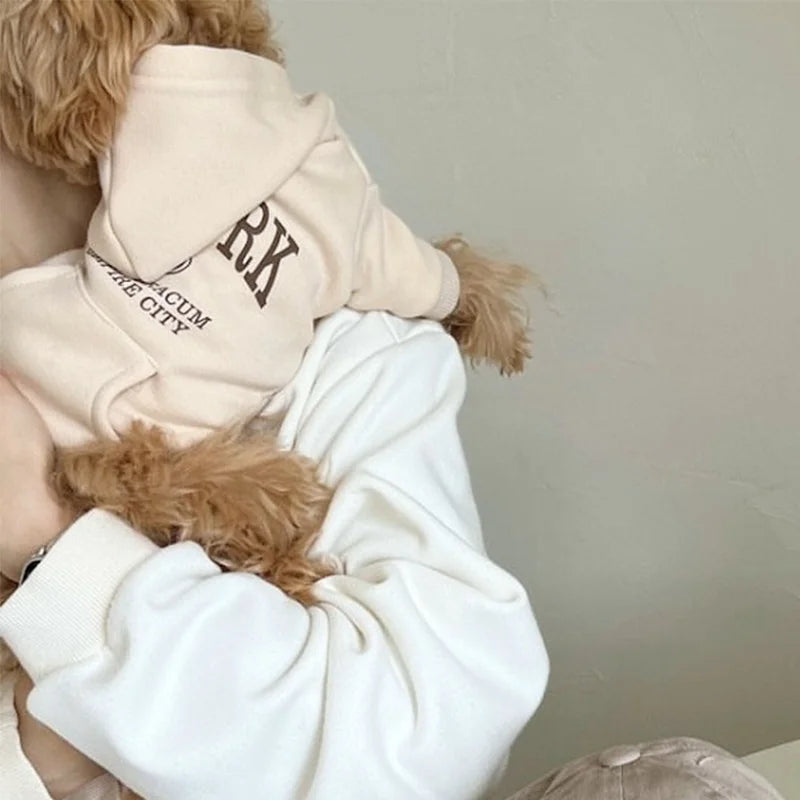 Fashion Dog Hoodies Comfortable Pet Clothes for Small Dogs Soft Sweatshirt Puppy Outdoor Yorkshire Chihuahua Costume Pet Supply