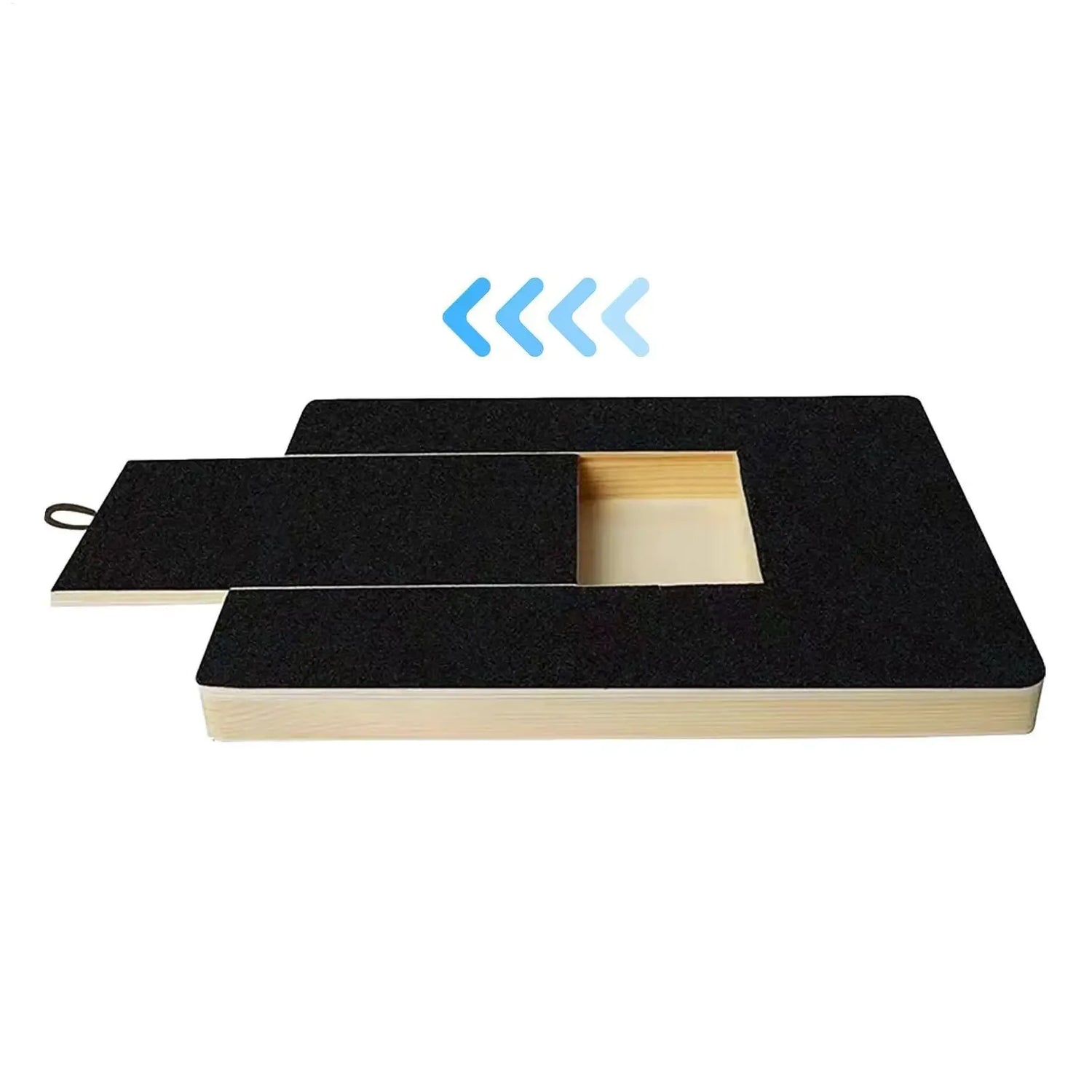 dog nail scratch pad wooden pull-out pet nail grinder board for small to large dogs, durable nail trimming scratcher