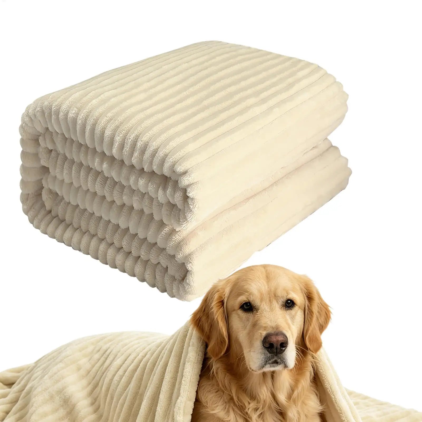 washable pet blanket for dogs, soft warm kennel blanket and furniture protection mat for sofa, bed, and crate