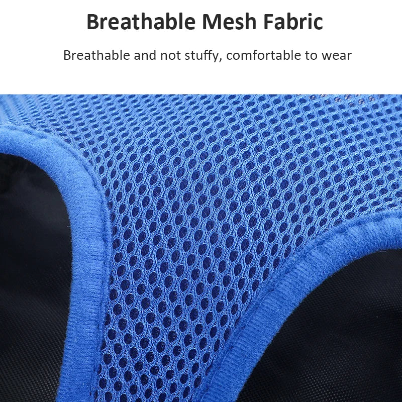 Dog Carrier Front Chest Backpack Pet Cat Carrier Double Shoulder Portable Dog Bag Outdoor Travel Camping Hiking Breathable