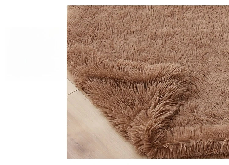 washable plush dog blanket mat, soft long plush pet sleeping bed for dogs and cats, warm washable kennel mat