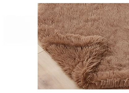 washable plush dog blanket mat, soft long plush pet sleeping bed for dogs and cats, warm washable kennel mat