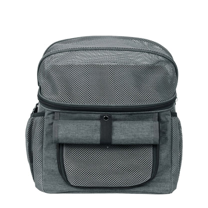 dog bike basket carrier backpack for small pets, expandable Oxford cloth pet carrier bag