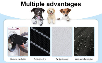 Dog Lift Harness Adjustable Dog Sling for Back Legs Support Rehab Harness for Weak Rear Legs Pet Aid Assist Tool For Elderly Dog features.