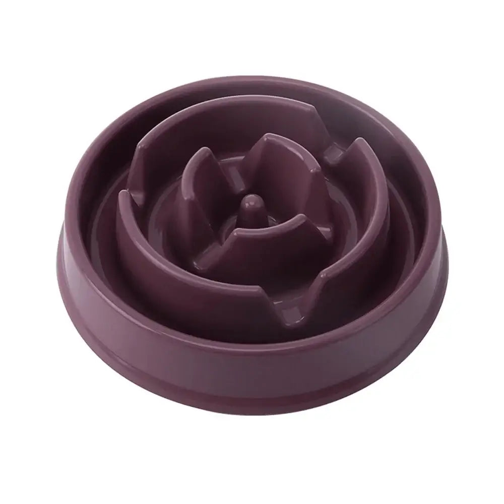 Slow Feeder Dog Bowls Slow Eating Pet Bowls Puzzle Anti-Gulping Interactive Bloat Durable Preventing Choking Healthy Dogs Bowl