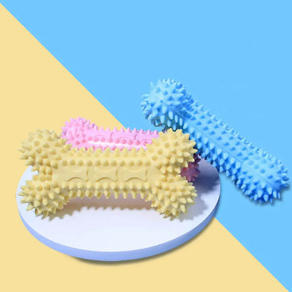 Dog Toys For Small Dogs Indestructible Dog Toy Teeth Cleaning Chew Training Toys Pet Supplies in various colors.