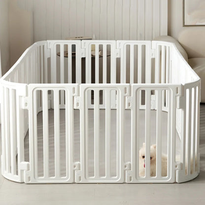 Indoor Household Pet Fence Waterproof Dog Fence Large Dog Protective Fence Free Combination Large Space Pet Isolation Fences