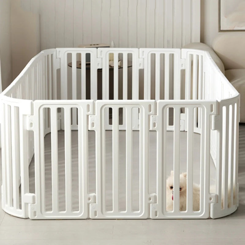 Indoor Household Pet Fence Waterproof Dog Fence Large Dog Protective Fence Free Combination Large Space Pet Isolation Fences
