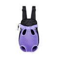 Dog Carrier Front Chest Backpack Pet Cat Carrier Double Shoulder Portable Dog Bag Outdoor Travel Camping Hiking Breathable