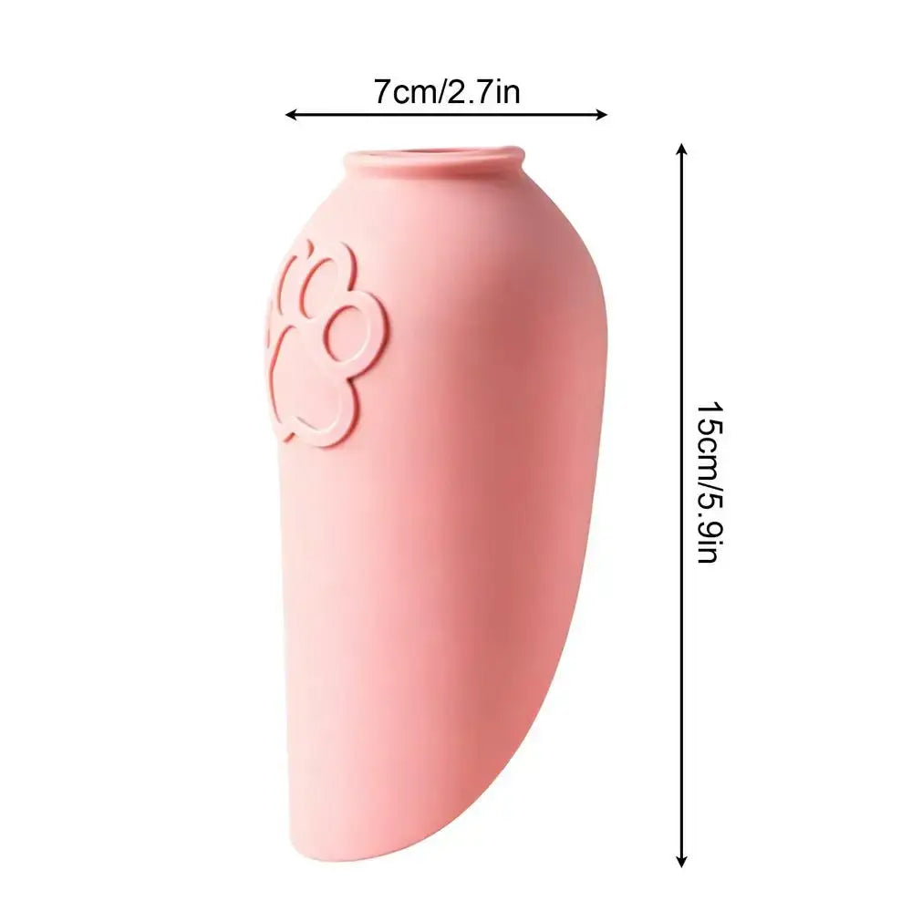 Dog Water Bottle Portable Foldable Dog Watering Container Puppy Water Dispenser for Pet Parents Animal Lovers Trainers Hiking