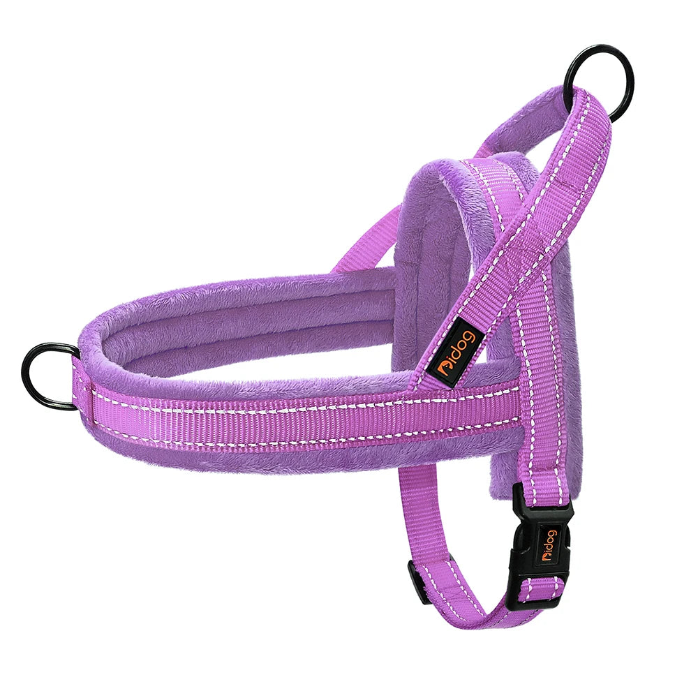 Warm Winter Dog Harness No Pull Dog Harnesses Vest Soft Padded Pet Harnesses Vests Reflective For Small Large Dogs Bulldog Pug