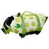 Kiwi reflective adjustable dog life jacket, polyester swim vest with enhanced buoyancy and safety straps