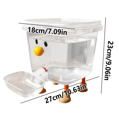 3/5L Dog Automatic Water Dispenser Auto Cat Dog Fountain Bowl Cartoon Puppy Fountain Dispenser For Home Living Room