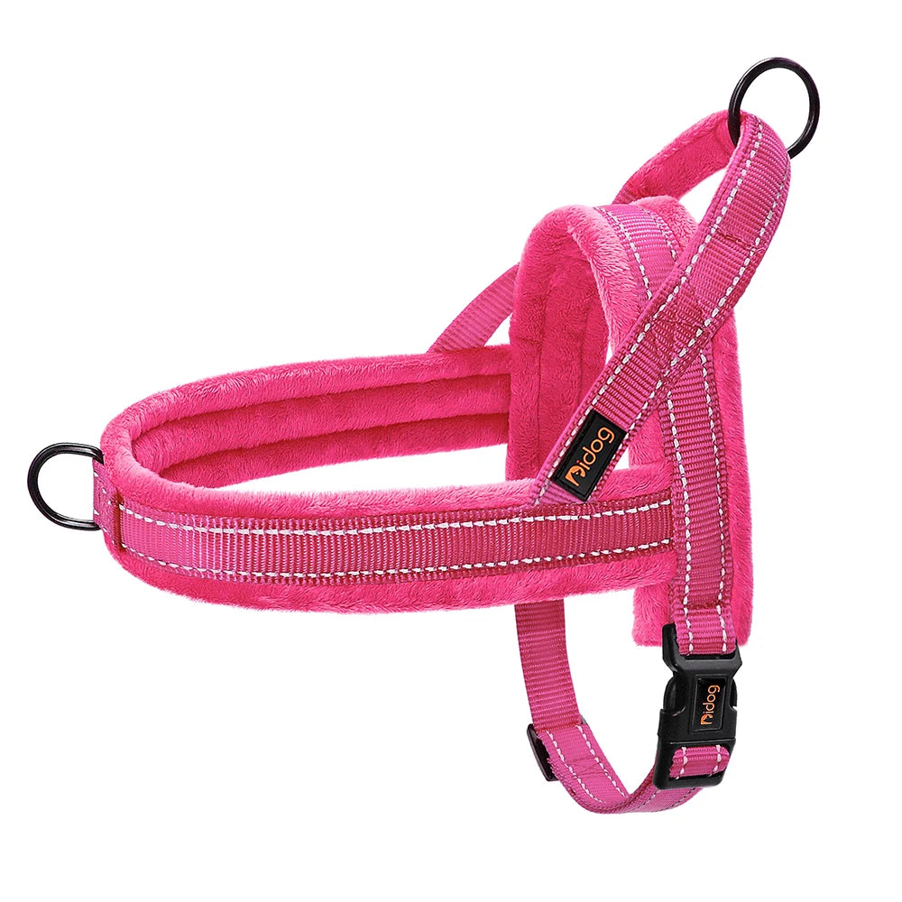 Warm Winter Dog Harness No Pull Dog Harnesses Vest Soft Padded Pet Harnesses Vests Reflective For Small Large Dogs Bulldog Pug