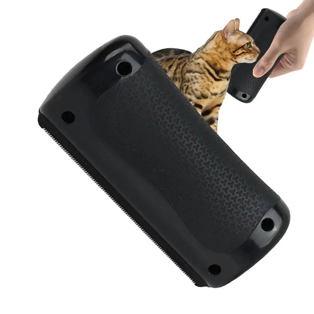 pet deshedding brush for cats and dogs, grooming tool to remove loose hair and knots