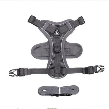 Fashion Reflective Cat Harness and Leash Sets Breathable Mesh Pet Harnesses for Small Dogs Cats Kitten Accessories collier chat