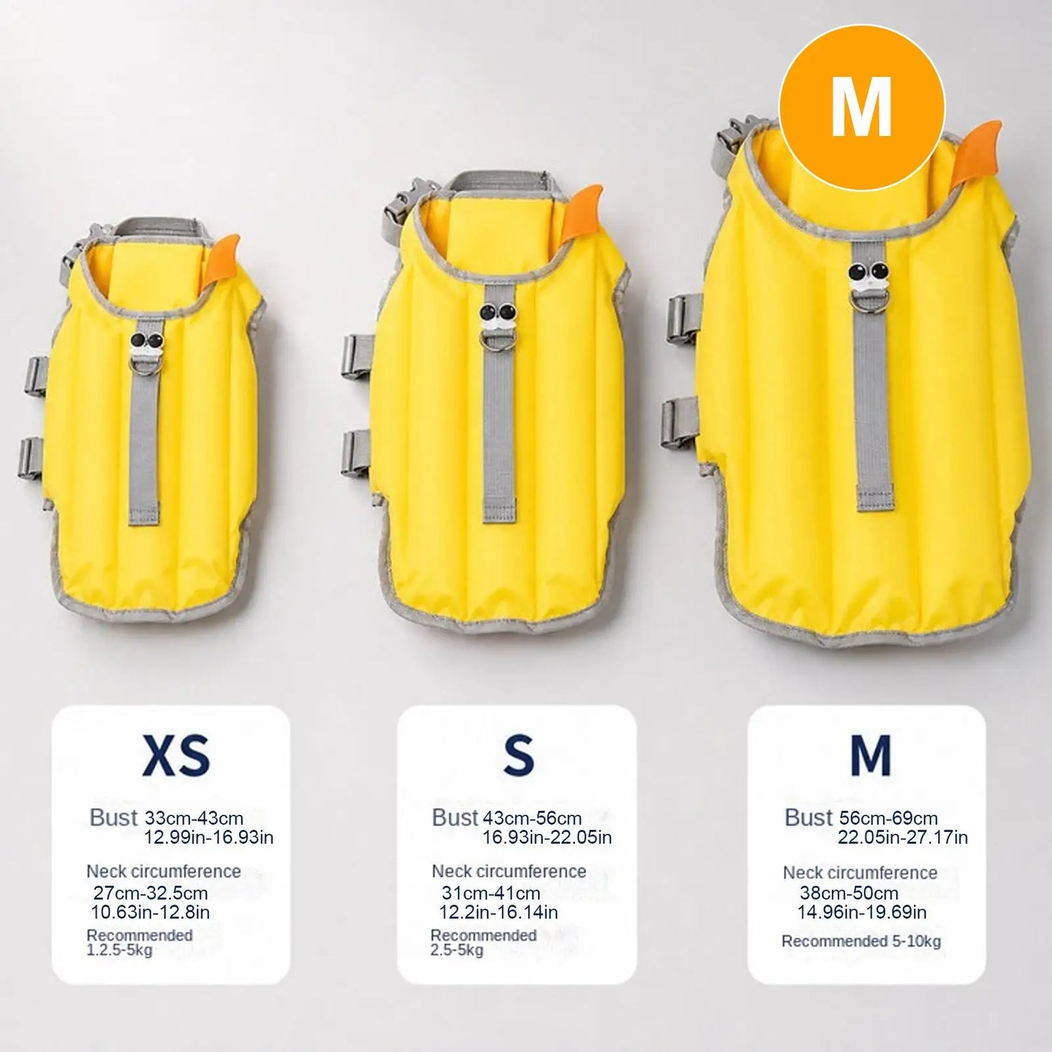Dog Life Jacket Adjustable High Buoyancy Waterproof Dog Floating Vest Water Jacket For Puppy Small Medium Pet Pool Outdoor Lake