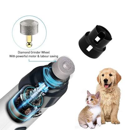 dog nail grinder replacement head copper diamond wheel for pet nail grooming, electric clipper accessory for dogs
