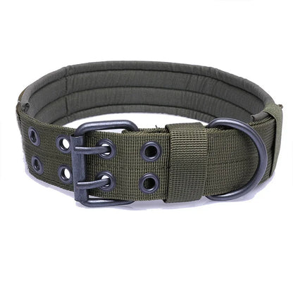 Adjustable Dog Collars Classic Reflective Training Military Dog Collar Nylon Heavy Duty Tactical Dog Collar German Shepherd