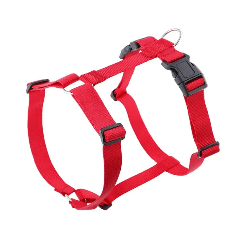 Adjustable Soft Lightweight H-shaped Dog Harness Washable Outdoor Traveling Explosion-proof Harness for Dog Arnés Para Perro