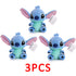 stitch stuffed plush doll 3PCS C1-3PCS set of blue cartoon plush toys with tags, kawaii gift for kids