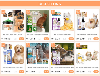 No Rinse Dog Waterless Shampoo Spray Deep Cleansing Deodorizing for Puppies Senior Dogs Moisturizing Shiny Fur Grooming Care