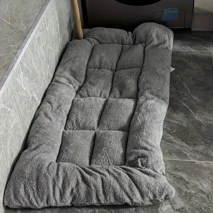 plush dog bed sofa thick soft polyester pet mat for small medium large dogs crate bed