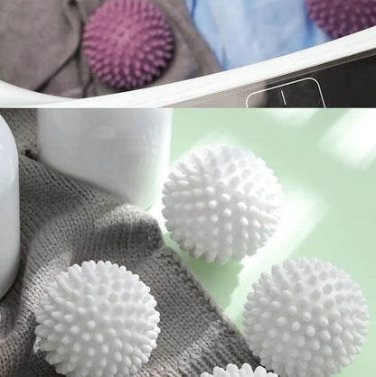 5PCS laundry anti-winding balls for reusable washing and drying, softening clothes and reducing tangles in the laundry