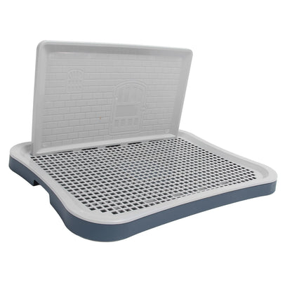 Dog Training Toilet Removable Easy to Clean Portable Puppy Mesh Training Potty Dog Litter Box for Large Small Medium Pets