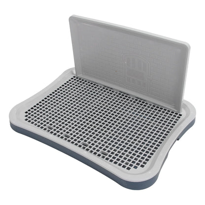 Dog Training Toilet Removable Easy to Clean Portable Puppy Mesh Training Potty Dog Litter Box for Large Small Medium Pets