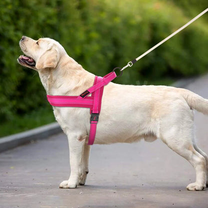 Reflective Nylon Dog Harness No Pull Dog Harnesses Vest Escape Proof Quick Fit Pet Strap Harness for Small Medium Large Dogs