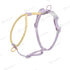 Purple cooling no pull dog harness vest with nylon and PVC splicing, for medium and large dogs, German Shepherd, summer walk