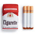 plush cigarette dog toy fleece chew toy set with cigarette pack design for dogs, funny interactive pet gift
