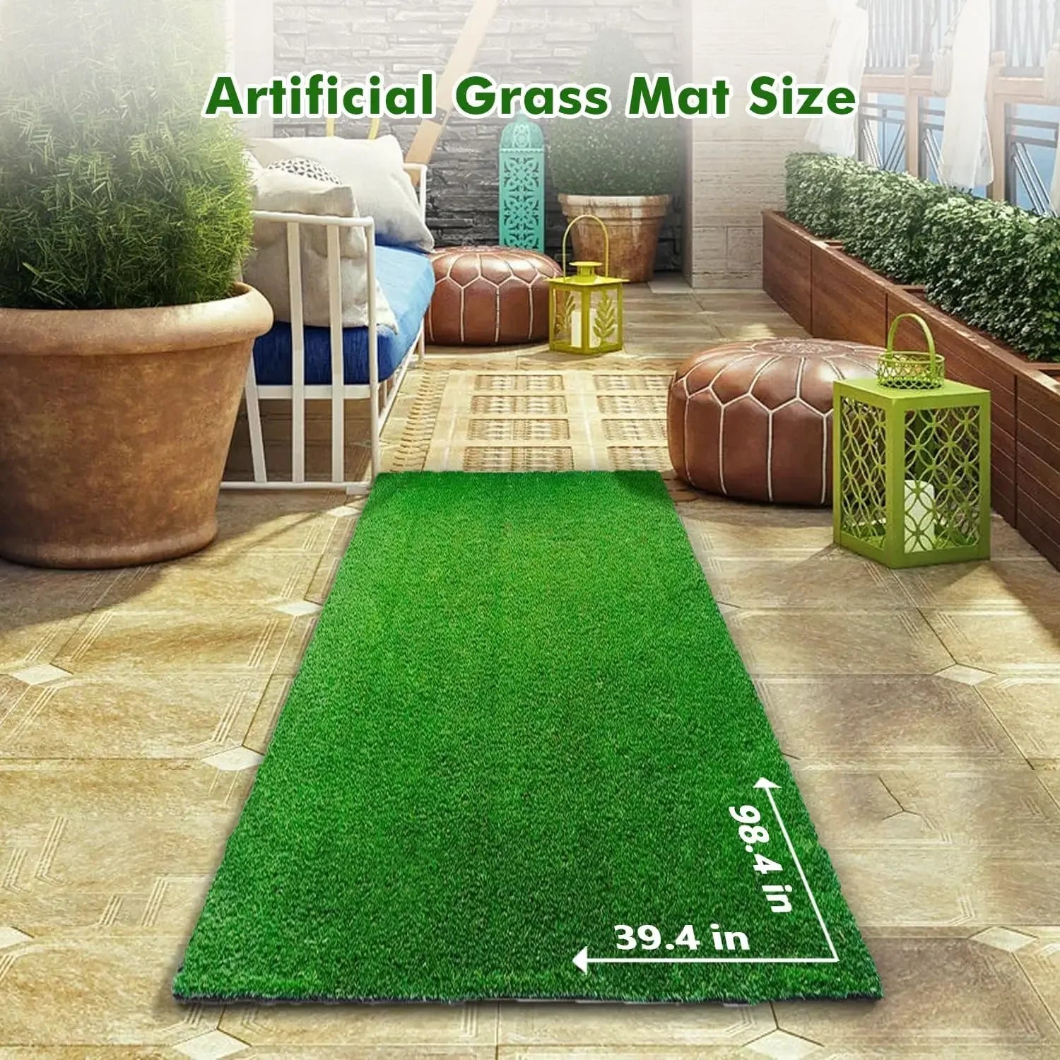 Dogs Grass for Potty Training Artificial Grass for Dogs Puppy Fake Grass Pads Large Dogs Supplies Pets Litter Rugs for Puppy size display